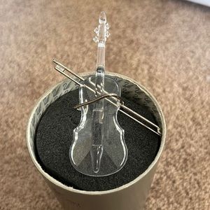 Swarovski violin